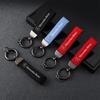 CQQ1 1pcs Leather Car Styling Badge Pendant 4s Shop Gifts Auto keychain For Mercedes Benz W211 W203 W204 W210 W124 AMG W202 CLA W212