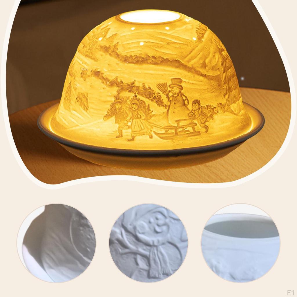 Candle Holder for Tea Light, Bowl Design Tabletop Use, Ideal Weddings And Home