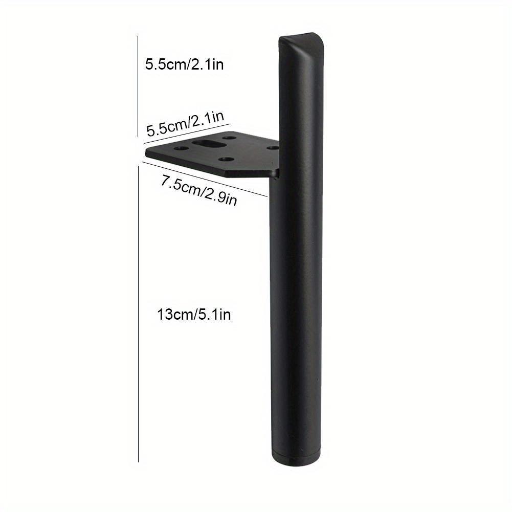 

4pcs Furniture Legs Metal Furniture Support Leg Heavy Duty Furniture Support Feet Round for Tables Sofas Coffee Tables Bookshelf