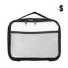 Large Capacity Block Toys Storage Bag Transparent Zipper Puzzle Block Organizer Bags Cosmetic Storage Organizer Bag