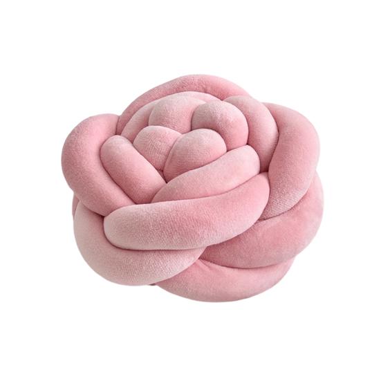 Back Cushion Nordic Style Rose Flower Shape Soft Comfortable Pillow Home Living Room Bedroom Office Decor
