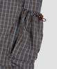 Beodeonteu Check String Cargo Elastic Pants [Brown]