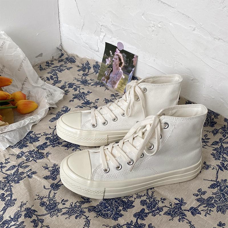 Twilight Star Evenstar White Canvas Shoes Mis-18 Men And Women Couple Shoes Mis-19 Casual Shoes