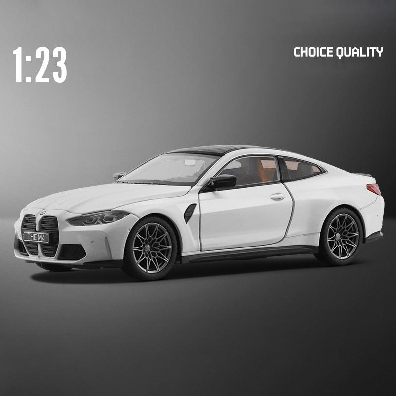 1/23 BMW M4 G82 THE M4 Supercar Alloy Model Car Toy Diecasts Casting Sound and Light Car Toys Vehicle