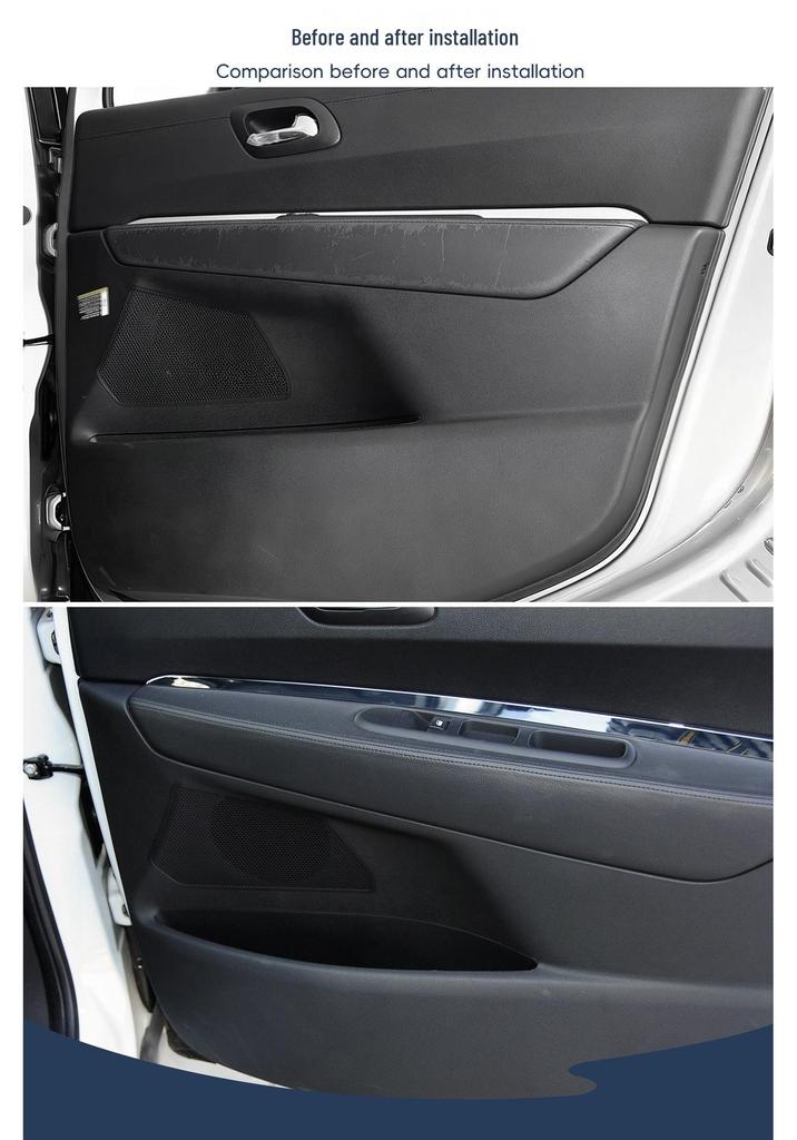 Peugeot 3008 Autotür-Armlehnen-Lederaufbereitung und Innenraummodifikation