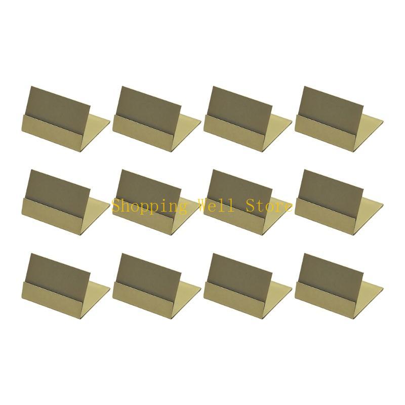 KX4B Set Of 12 Metal Picture Holders Place Card Stands for Weddings and Anniversaries