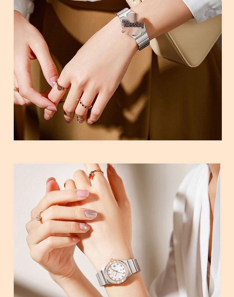 Luminous Waterproof Women's Quartz Watch – High-End Textured Ladies Model