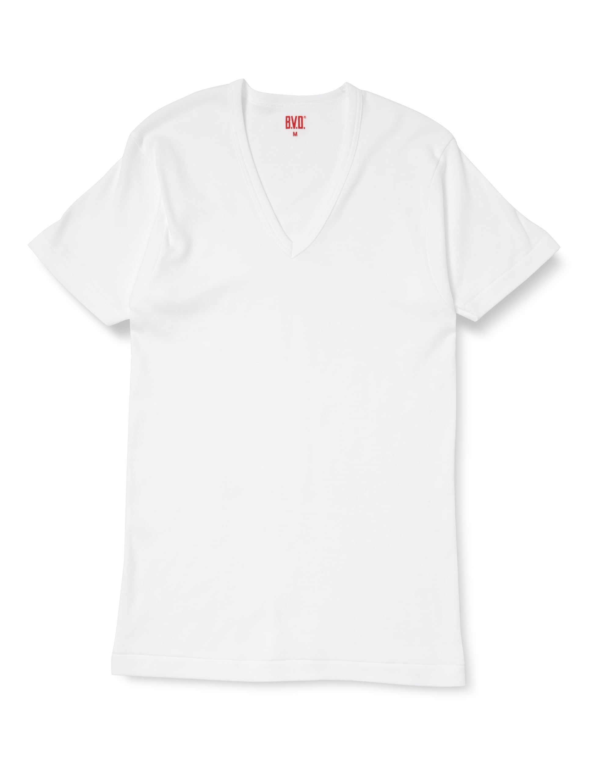 

Теплая гладкая матовая белая [BVD] майка, внутренняя часть, подкладка, футболка с V-образным вырезом, термобелье, мужская,