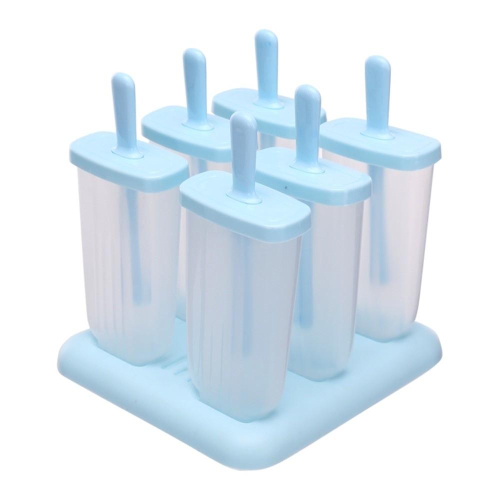 Reusable Ice Cream Molds Food Grade Plastic Homemade DIY Ice Cream Tools Easy To Fall Off Popsicle Mould Home Kitchen