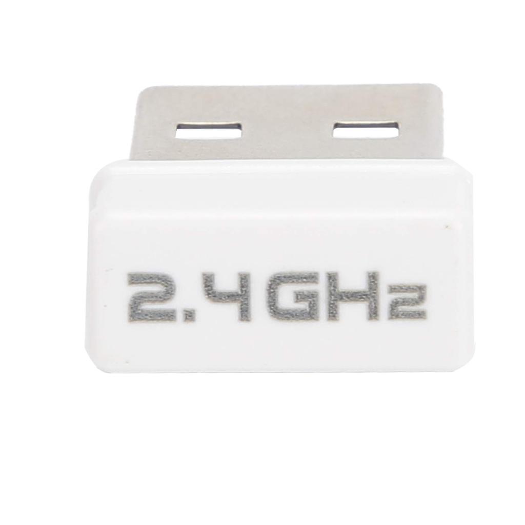 Wireless 2.4G Numeric Keypad with Backspace Key for One-Handed Use, Quiet Typing, and Long Life, Compatible with XP, Win7, Win8, Win10, and iOS