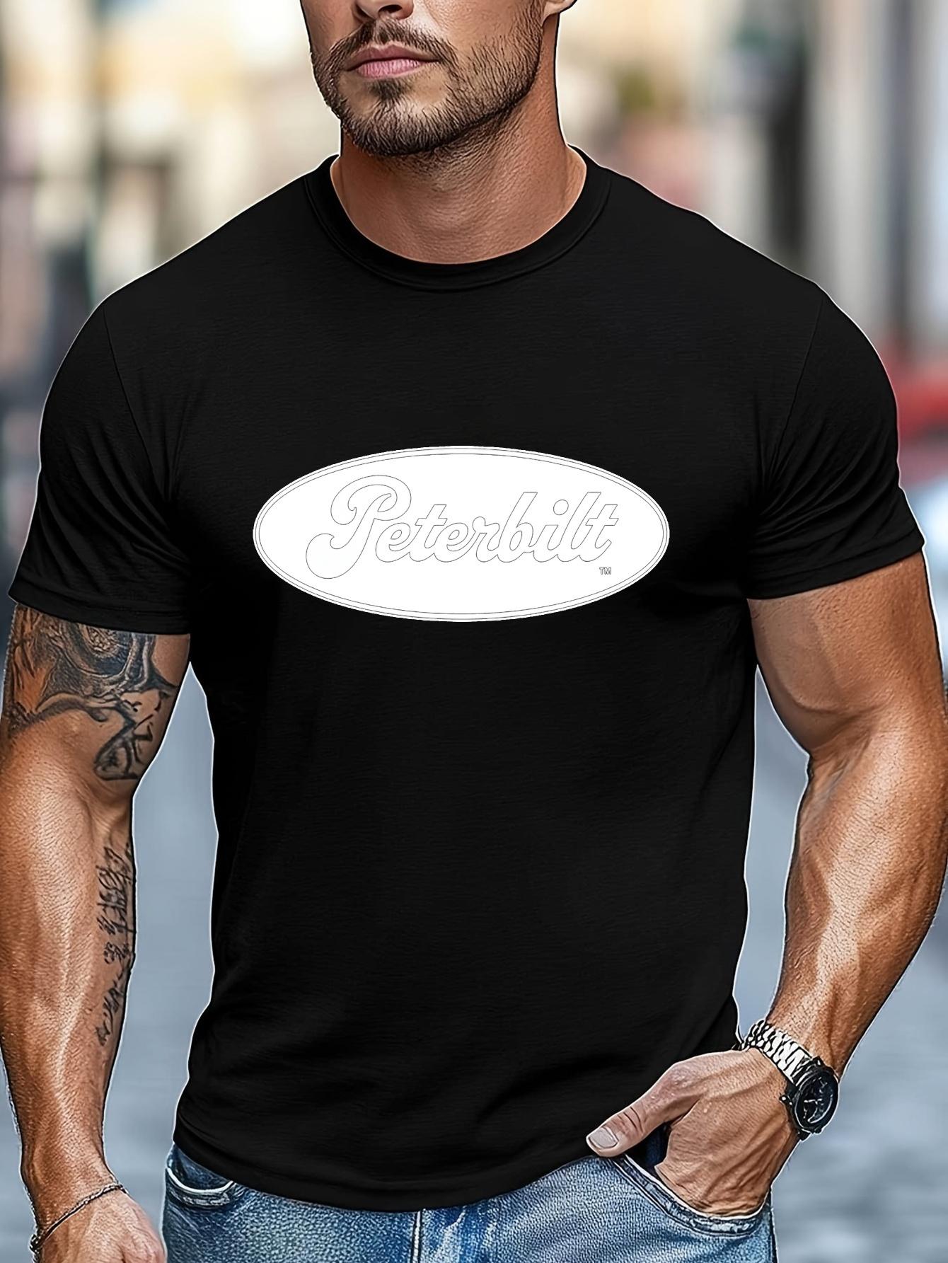Lightweight Breathable T-shirt - Stretch Knit Fabric Crew Neck Tee for Gym S