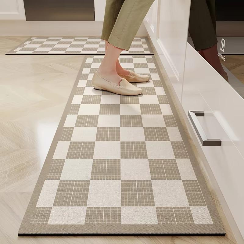 Kitchen Floor Carpet Water-absorbent Quick-drying Carpets Diatom Mud Soft Foot Mat Advanced Light Luxury Home Decoration Rug