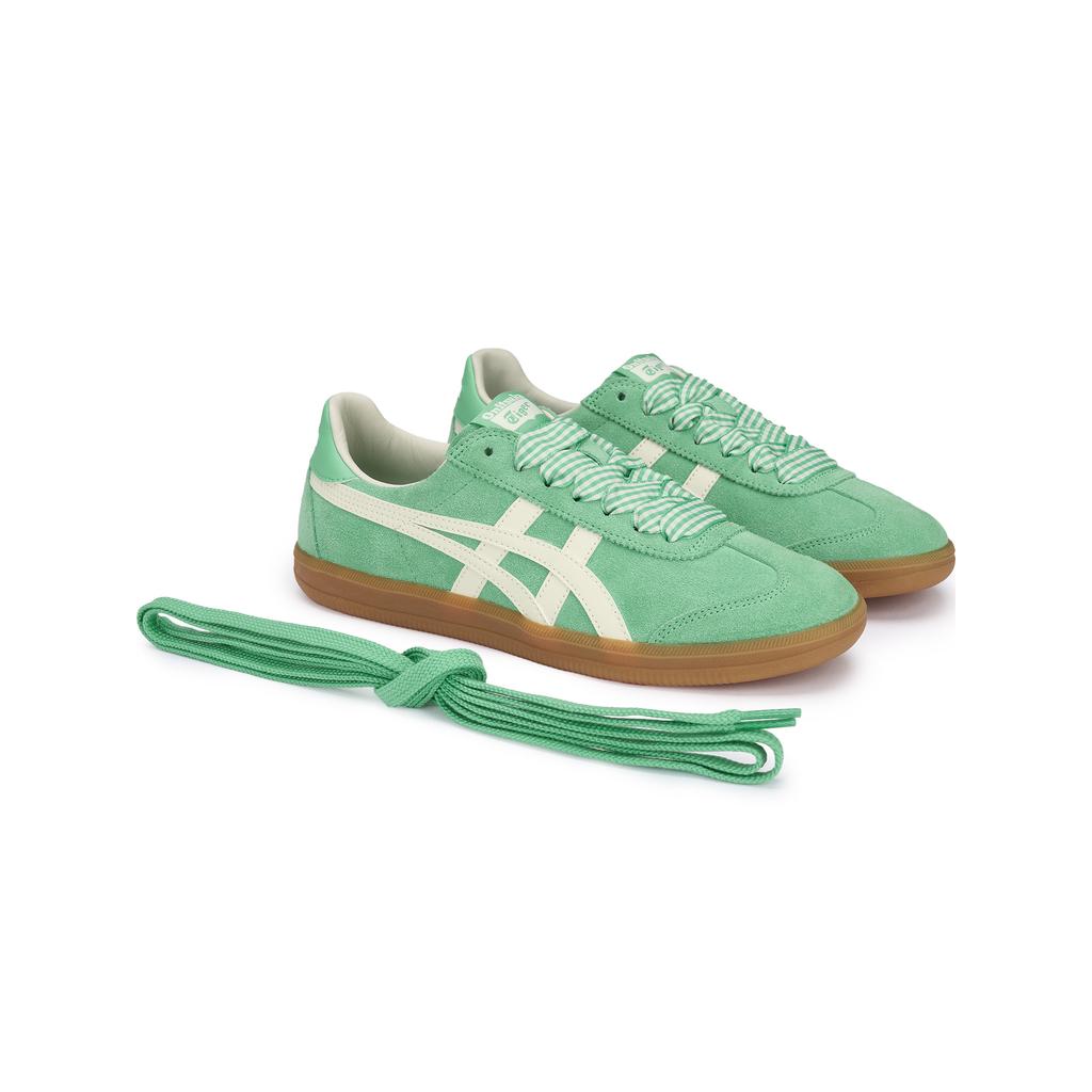 Onitsuka Tiger Tokuten Cow Leather Low top German Army Trainers Unisex Green 1183C562-301