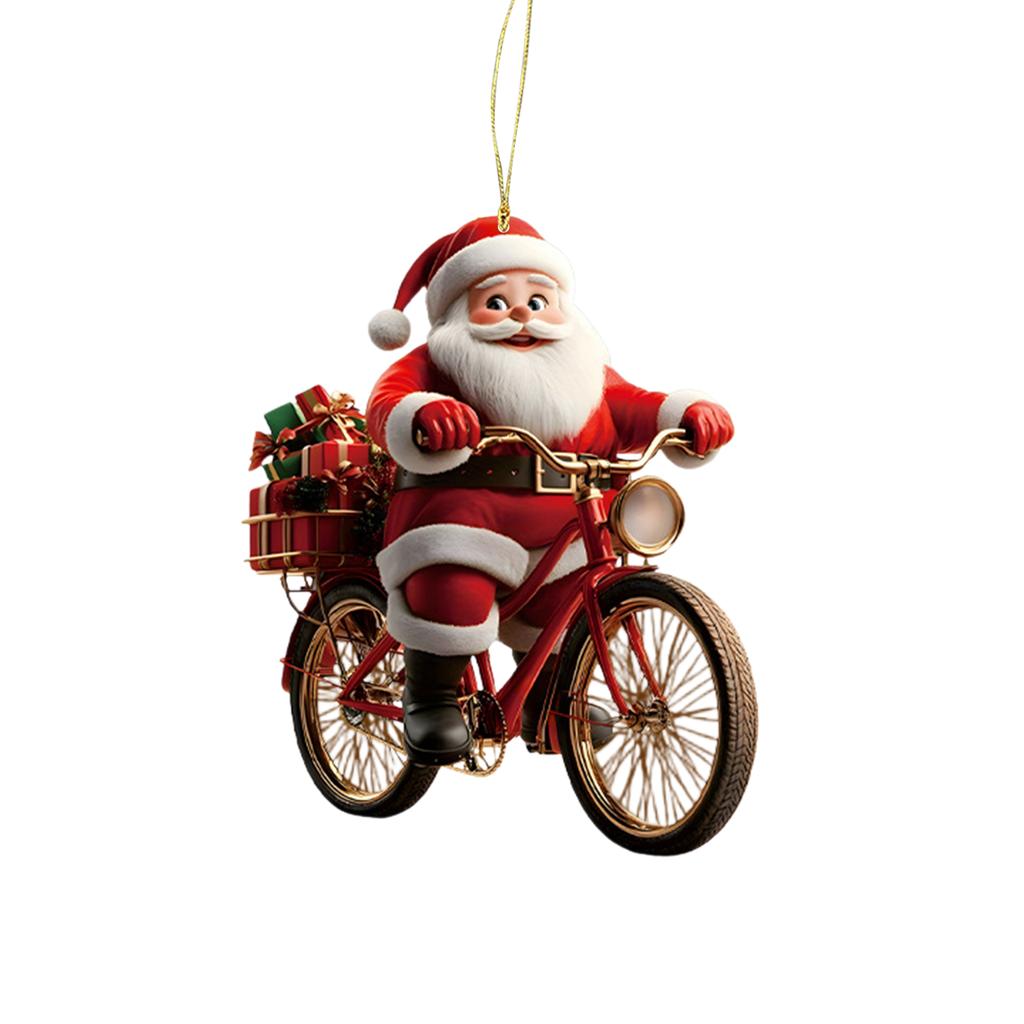 2D Platte Acryl Kerstversieringen Huisdecoratie