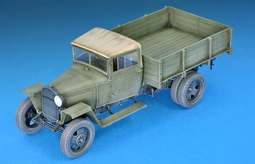 Miniart 1943 Cargo Truck MA35134 Plastic Model 1/35 GAZ-MM Mod. 1.5-ton