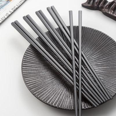 BayJingJie Alloy Chopsticks - Non-slip, Household & Restaurant