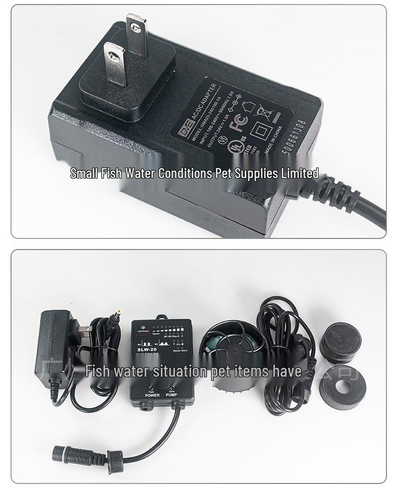 Jiebao SLW Aquarium Wavemaker Pump - Ultra-Quiet, Smart Flow Control, Frequency Conversion for Marine Tanks