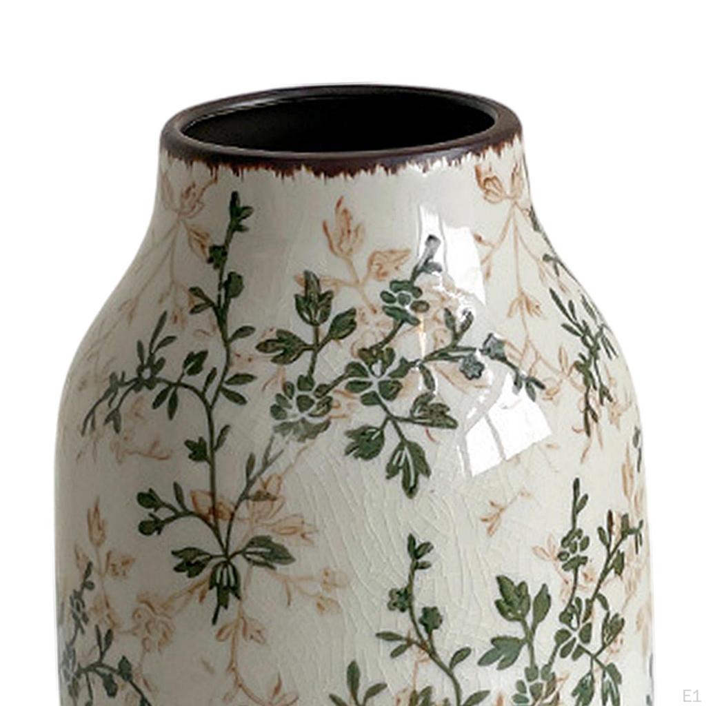 Keramická čínská květinová váza farmářská dekorativní