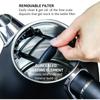 1.7L Electric Kettle, 1500W Fast Boiling Water Heater for Coffee or Tea with Stainless Steel BPA-Free and Cordless Body