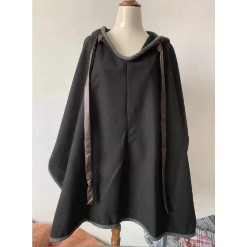 Adult Halloween Cosplay Costumes For Men Medieval Gothic Woolen Coat Middle Ages Renaissance Black Knight Clothing For Male