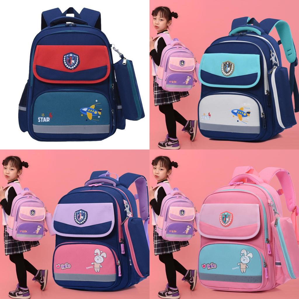 Cute And Durable Children's School Bag With Alphabet Design For Boys And Girls