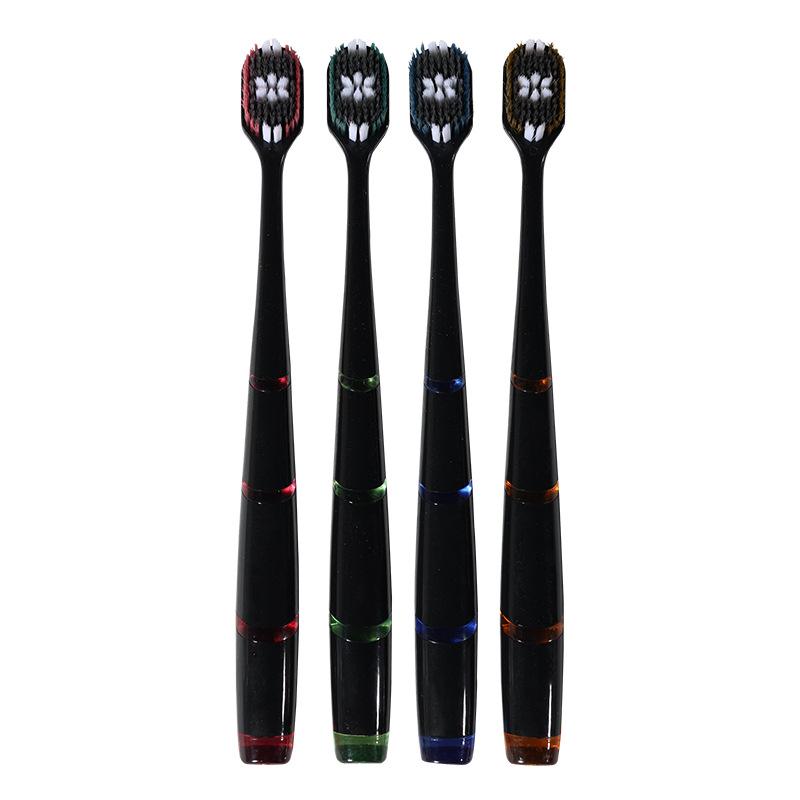 Premium Wide-Head Soft Bristle Toothbrush with High-Density Bristles for Adults