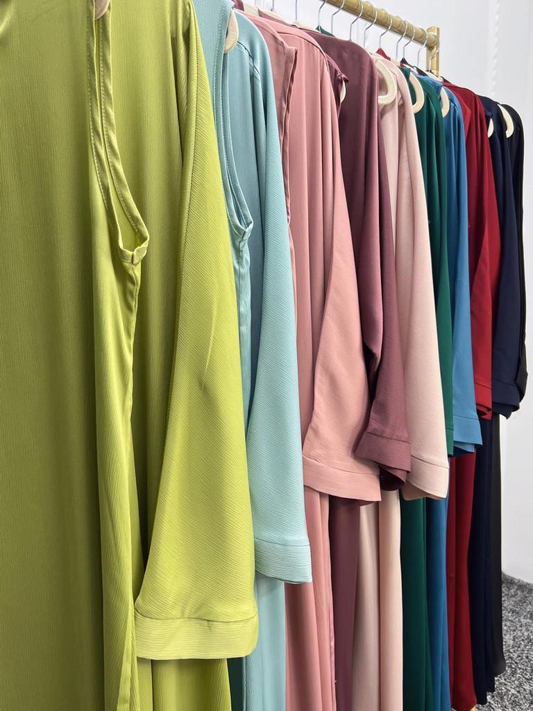 2023 Loriya Jednobarevné spodní šaty - LR584, Edice Střední východ Turecko Dubaj