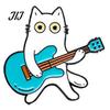 Kitten Badge Pin Musical Instrument Cat Brooch Pin, Guitar Violin Piano DJ Animal Accessory Metal for Backpacks Hats Scarves Jackets Outfit