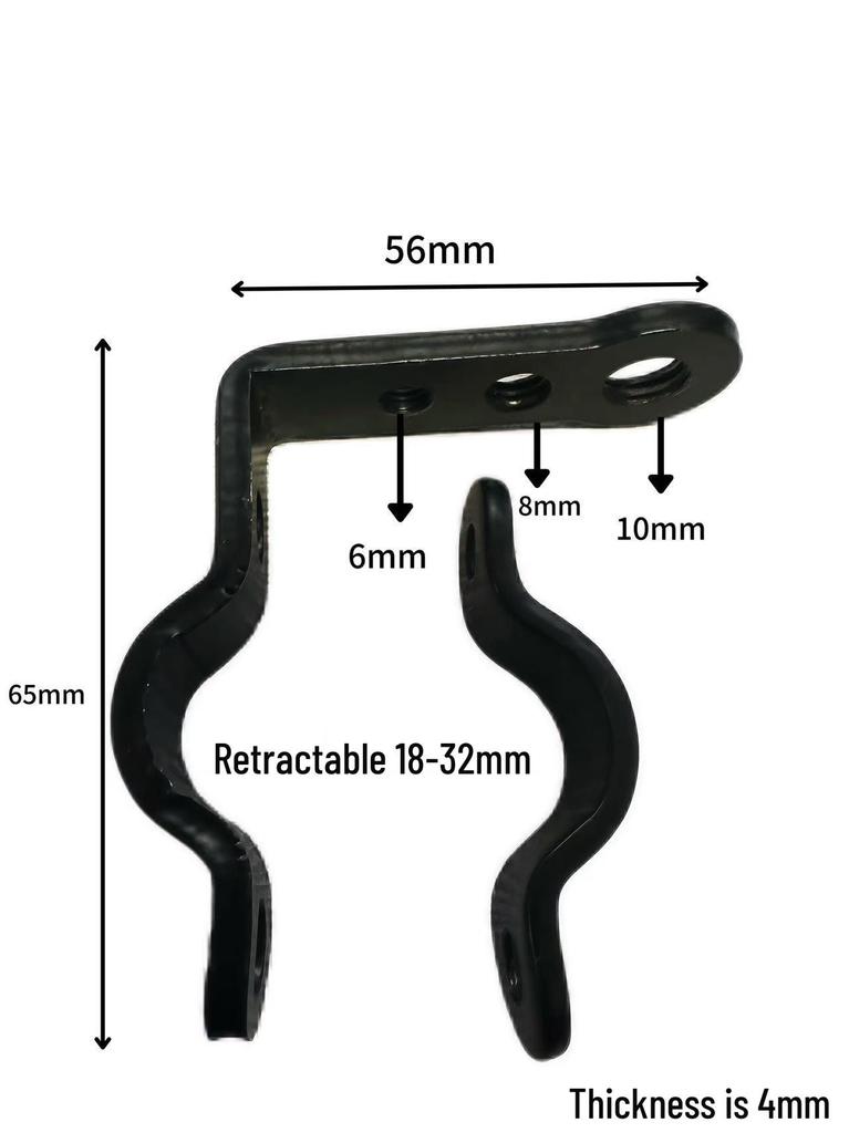 Stainless Steel Multifunctional Motorcycle External Headlight Bracket