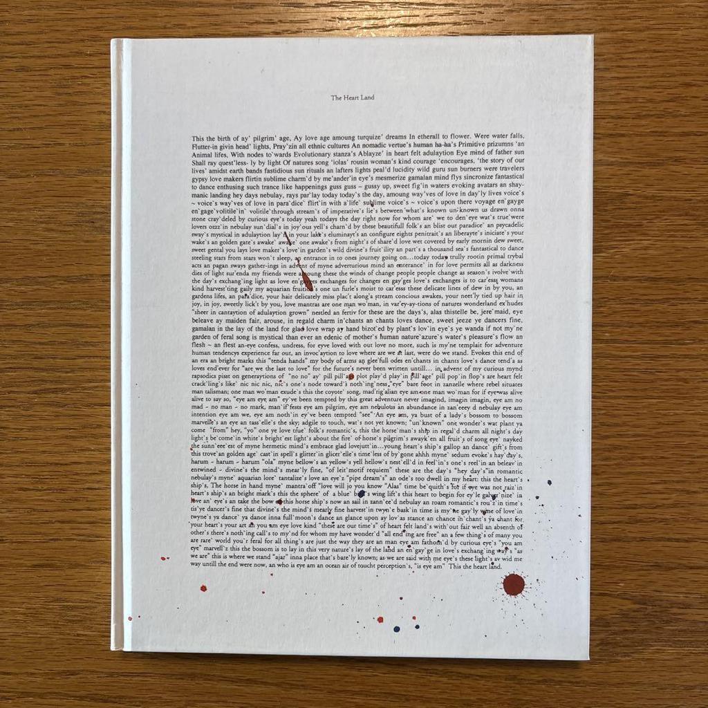 [USED] Color Photo Book The Heart Land by Mark Boswick