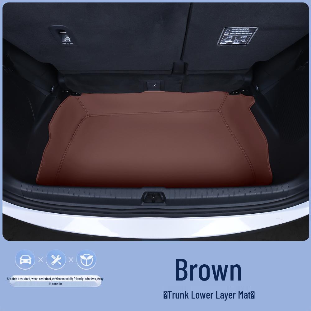 Full Coverage Trunk Mat for 2025 BYD Xia - Interior Modification Accessory