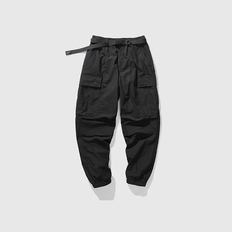 Overalls Men's Spring and Autumn New Trendy Brand Multi-pocket Loose Casual Pants Fashion Ruffian Handsome Outdoor Leggings