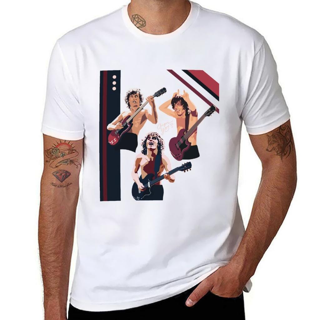 Angus Young 2 TShirt Outdoor Working TShirt