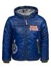 Boy' Autumn Jacket with Hood, Blue, Lief
