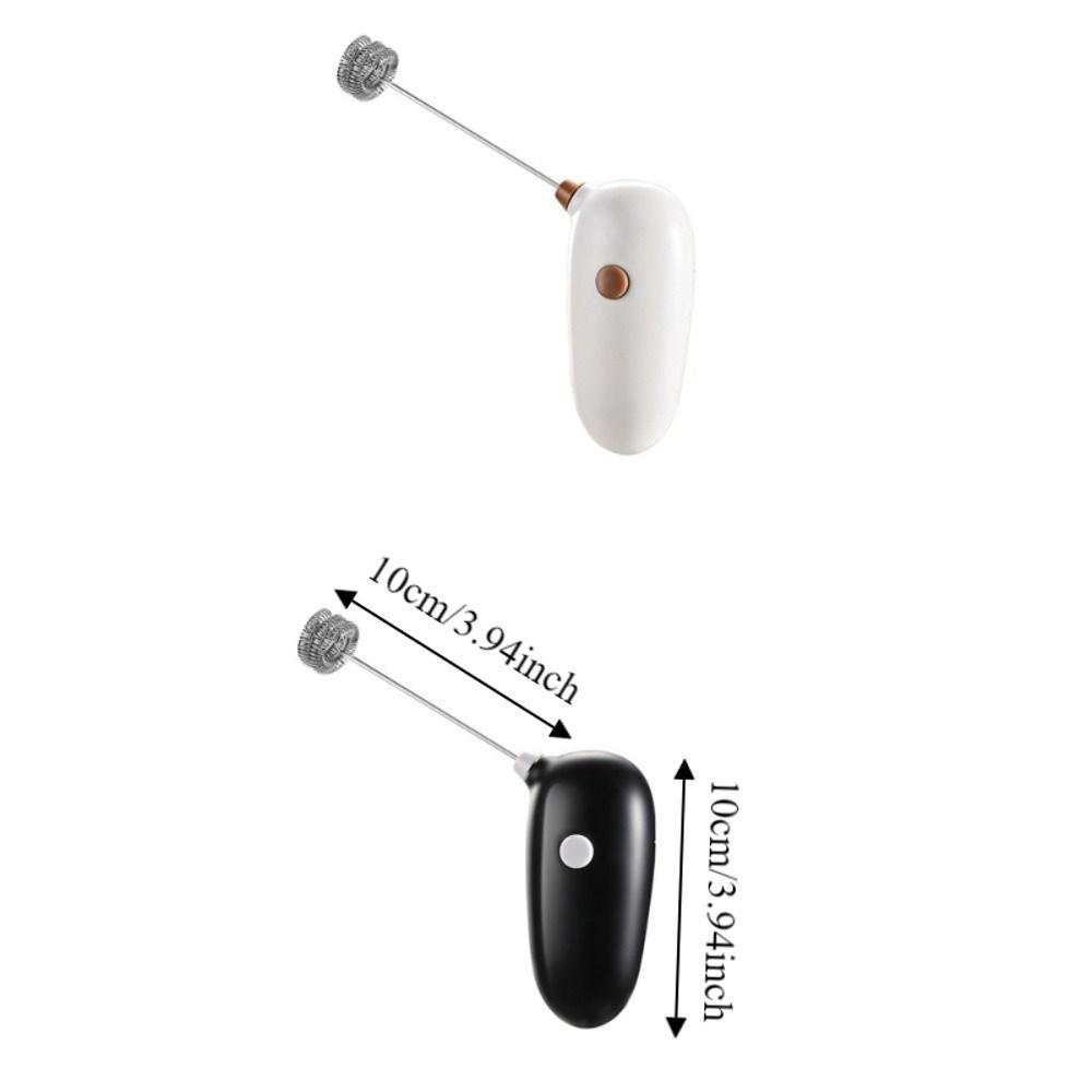 Multi-functional Stainless Steel Electric Milk Frother Handheld Battery Operated Coffee Foam Maker Wireless Food Blender Cake