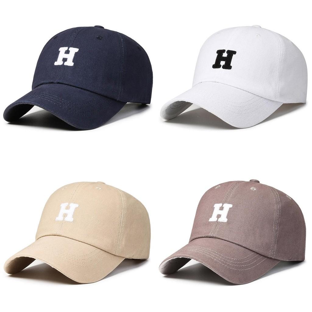 R Letter Embroidered Baseball Cap Outdoor Sunshade Breathable Duckbill Hats
