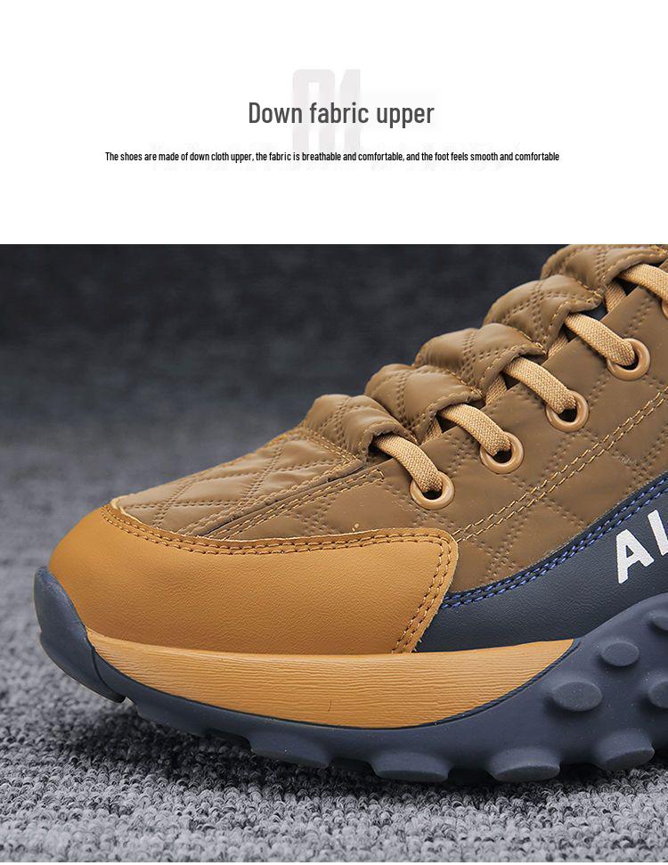 Men's Plus-Size Sports Casual Shoes with Thick Non-slip Soft Soles - Dad Style Forrest Gump Running Sneakers