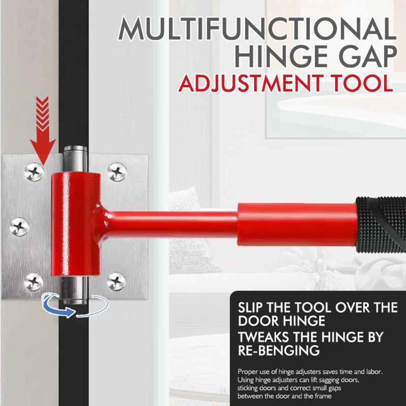 4-in-1 Hinge Gap Adjustment Tool - Heavy-Duty Household Wrench, Multi-Functional Hardware Tool  Practical Repair Accessory