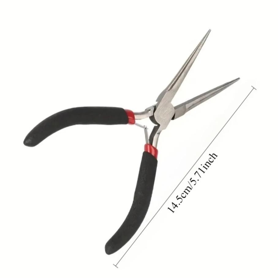 Multi functional tool, long nose pliers, needle nose pliers, tweezers, repair hand tools
