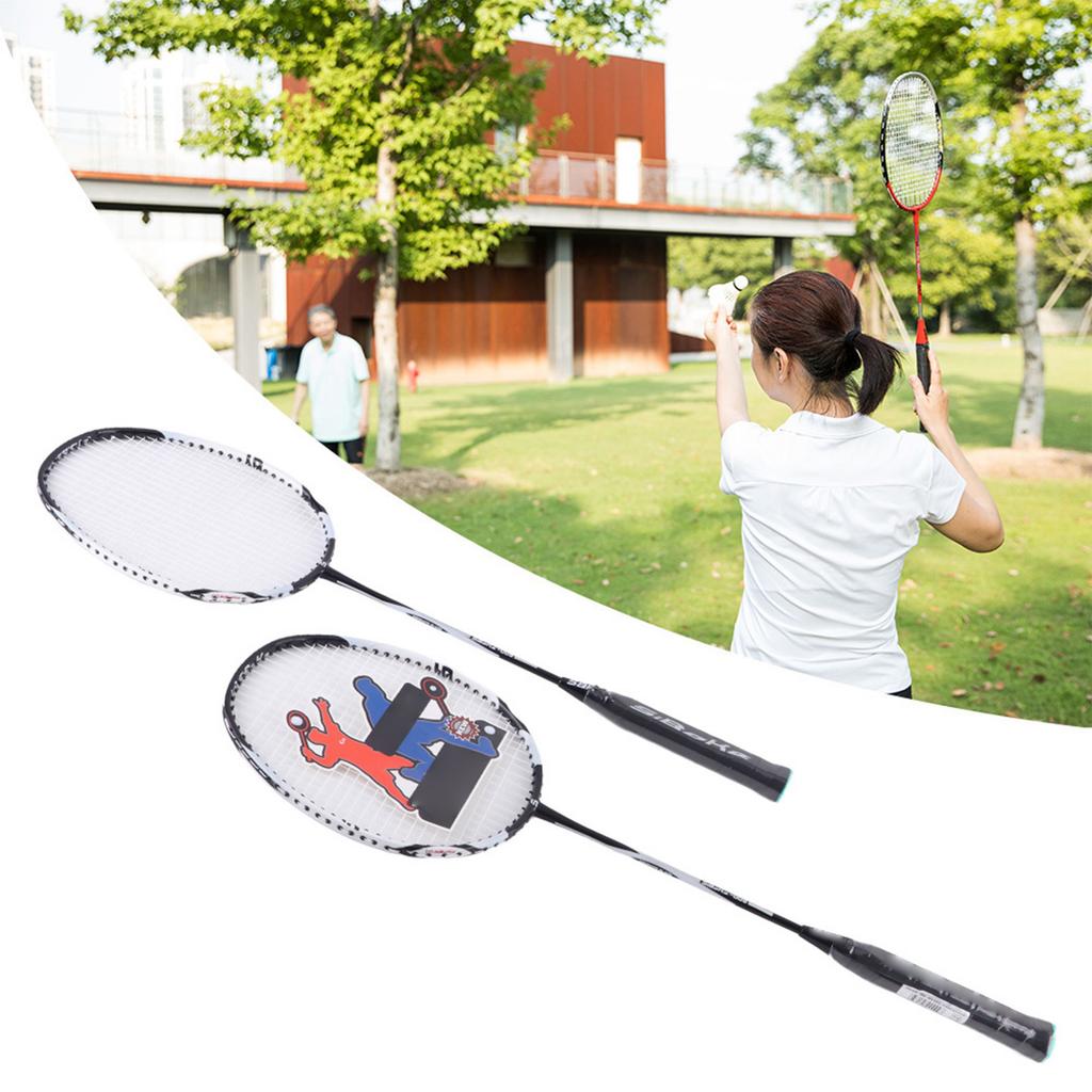 Karbonová Hliníková Zliatina Bedmintonová Raketa Fitness Loptička Tréningová Raketa