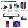 Car Tablet Holder Cup Holder Mount with 360 Rotation 270 Degree Tilt Triangular Base for Smartphone iPad GPS Navigation