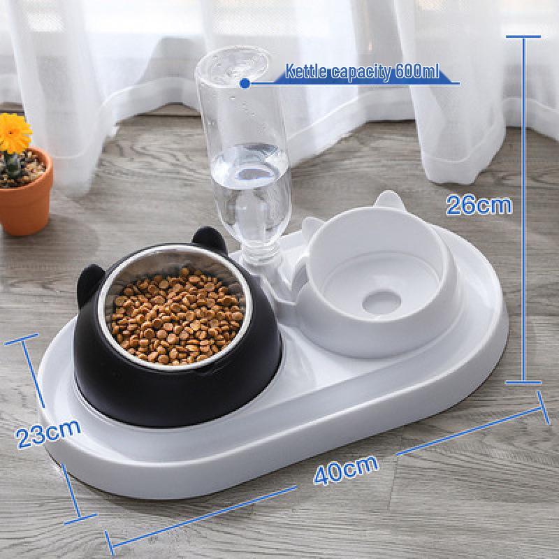 Pet Automatic Stainless Steel Water Feeder Bowl for Dogs & Cats