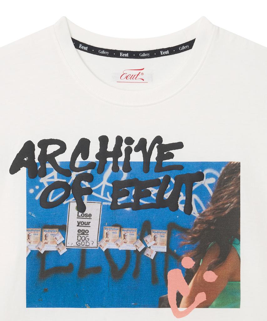 Iuteu Graffiti Photo Gallery T-Shirt / White