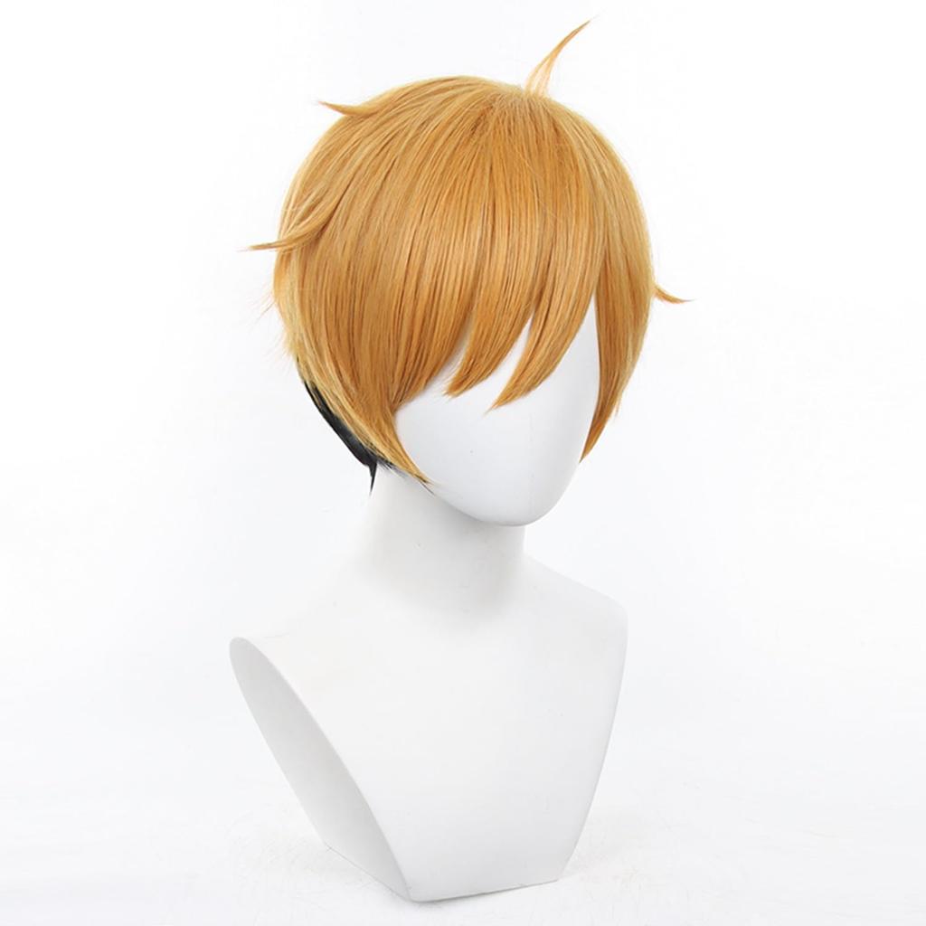 Cosplay Miya Atsumu Cosplay Miya Atsumu Anime Perfect for Everyday Cultural School and Cosplay Includes Wig Net Haikyu!! Wig, Wig, Wig,