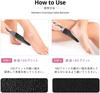 Steinder Foot Easy To Use for Wet and Dry Fully Heel Foot Safe and Cleans Callus Remover File, Feet, Washable, File, Exfoliating, Polishing, Care,
