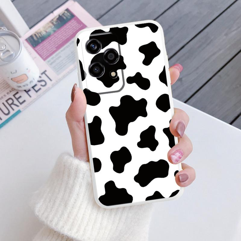 For Honor 200 90 400 Pro Lite Phone Case Brown Leopard Print Soft Silicone TPU Cover Colorful Marble Fundas Coque Shell Bumper