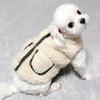 Winter Pet Dog Coat and Scarf Set Fleece Dog Clothes Chihuahua Bichon French Bulldog Clothing Puppy Costume Pet Vest Cardigan