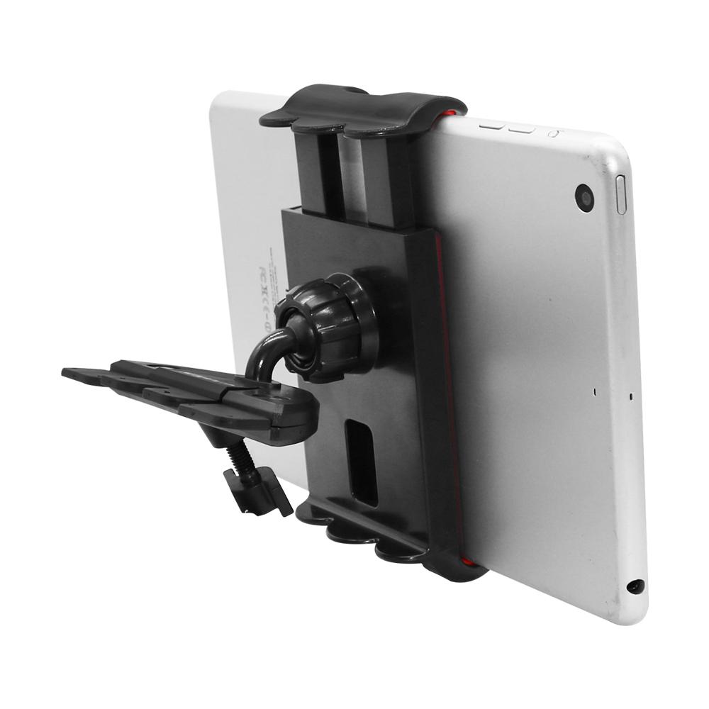 Universal 4 - 11 Inch Tablet Holder Car CD Slot Tablet Bracket Mobile Phone Holder Mount Stand Rotatable For iPad Samsung Pad