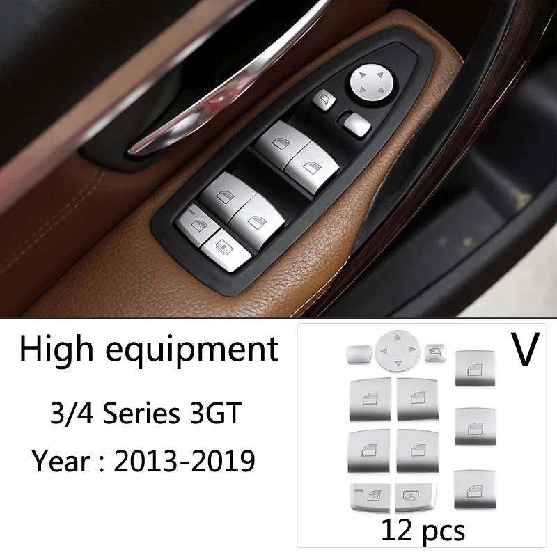 ABS Carbon Fiber Center Console Lid Armrest Box Trim Protective Cover For BMW 3 4Series3GT F30 F31 F34 F36 320i Car Accessories