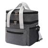 Large Capacity Picnic  Bag with Shoulder Strap Thermal Lunch Pouch Insulated Lunch  Bag  Outdoor